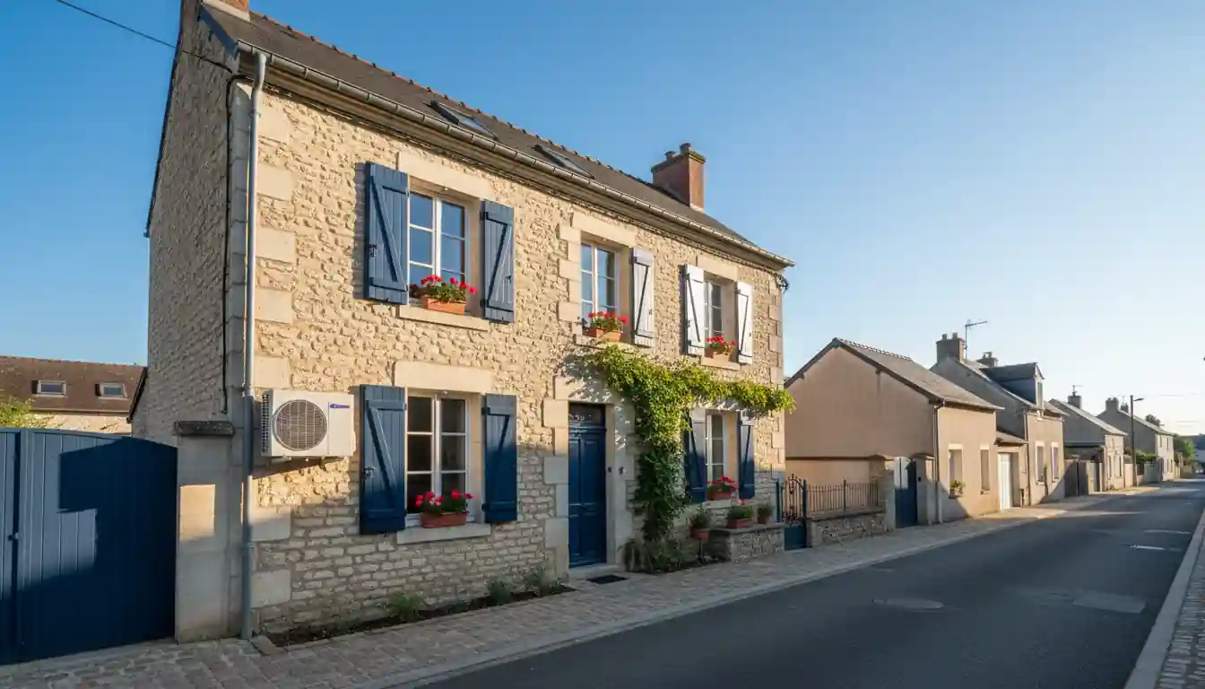 Installation pompe à chaleur à Cellettes