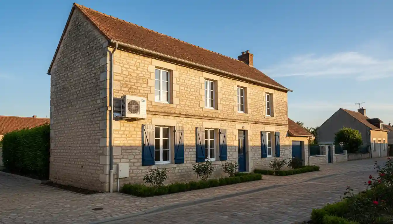 Installation pompe à chaleur à Suèvres