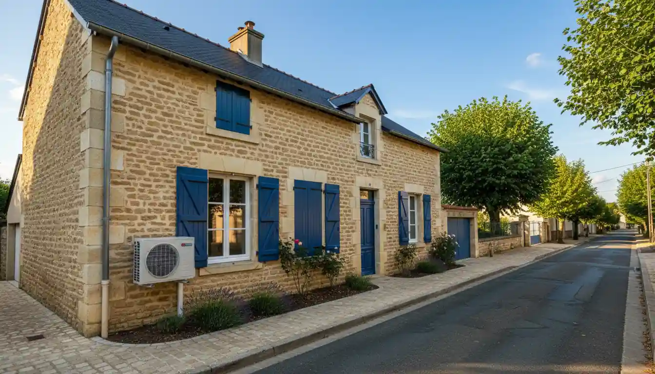 Installation pompe à chaleur à Villebarou